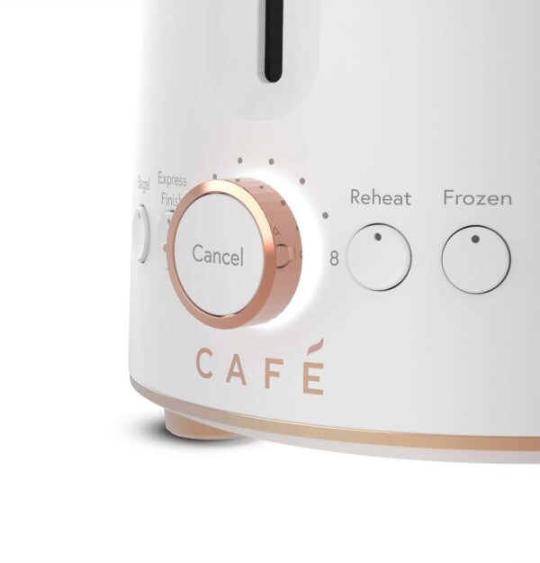 Cafe 2-Slice White 1600-Watt Toaster - Image 12