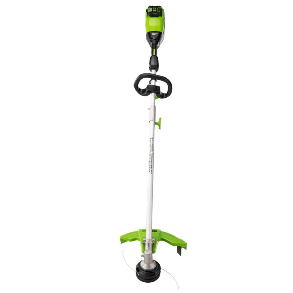 Pro 80-volt Max 16-in Split Shaft Attachment Capable Battery String Trimmer 2.5 Ah (Battery and Charger Included) - Image 4