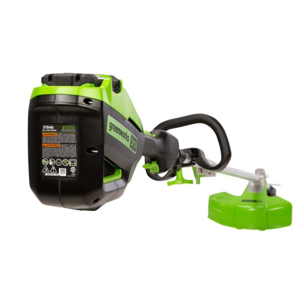 Pro 80-volt Max 16-in Split Shaft Attachment Capable Battery String Trimmer 2.5 Ah (Battery and Charger Included) - Image 8