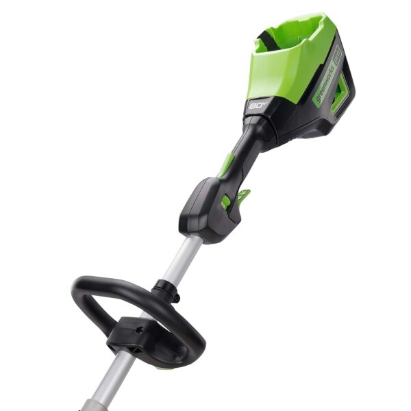 Pro 80-volt Max 16-in Split Shaft Attachment Capable Battery String Trimmer 2.5 Ah (Battery and Charger Included) - Image 9