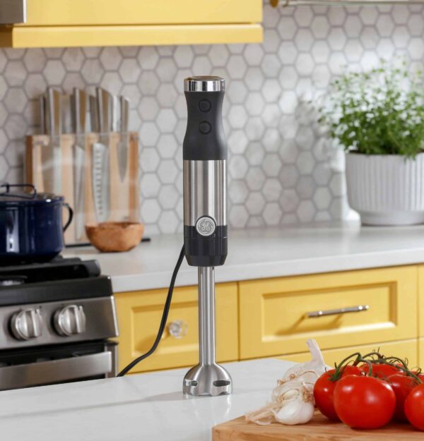 GE 2-Speed Stainless Steel 500-Watt Immersion Blender with Accessory Jar - Image 17
