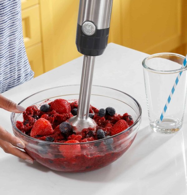 GE 2-Speed Stainless Steel 500-Watt Immersion Blender with Accessory Jar - Image 18