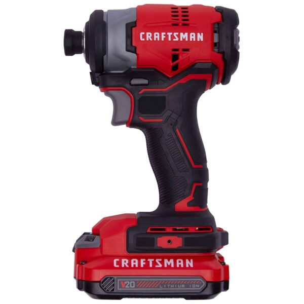 CMCF810C2 V20 20-volt Max Variable Speed Brushless Cordless Impact Driver (2-Batteries Included) - Image 2