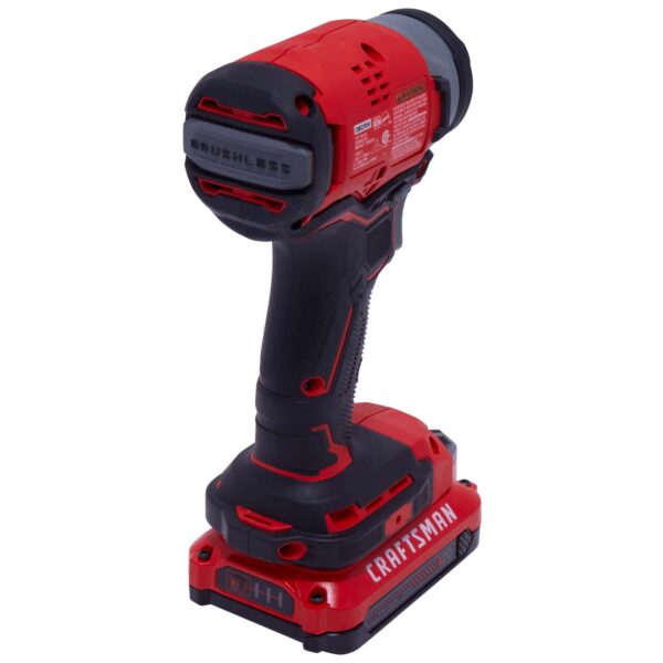 CMCF810C2 V20 20-volt Max Variable Speed Brushless Cordless Impact Driver (2-Batteries Included) - Image 3