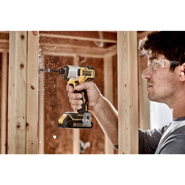 20V Max 20-volt Max Brushless Impact Driver (1-Battery Included, Charger Included and Soft Bag included) - Image 12