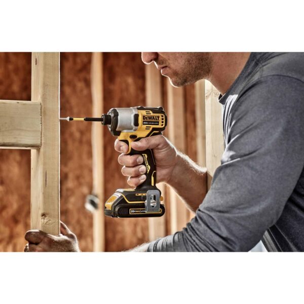20V Max 20-volt Max Brushless Impact Driver (1-Battery Included, Charger Included and Soft Bag included) - Image 14