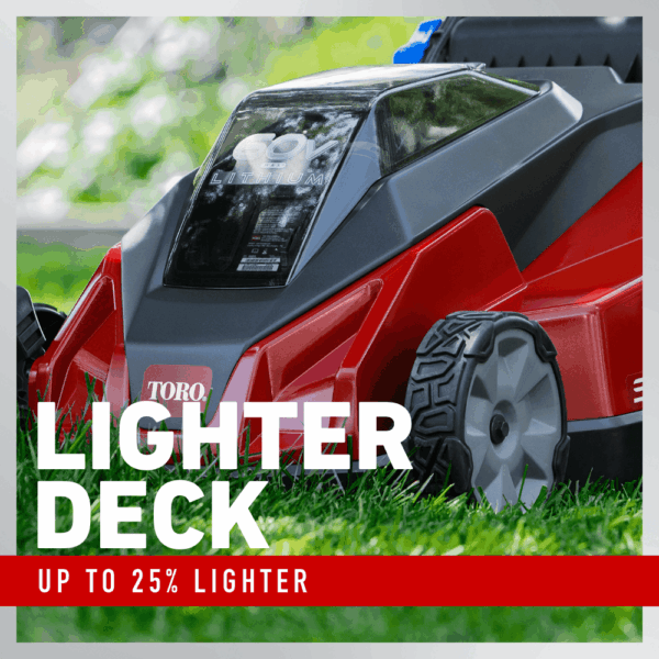 Stripe 60-volt Max 21-in Cordless Push Lawn Mower 4 Ah (1 Batteries and Charger Included) - Image 6