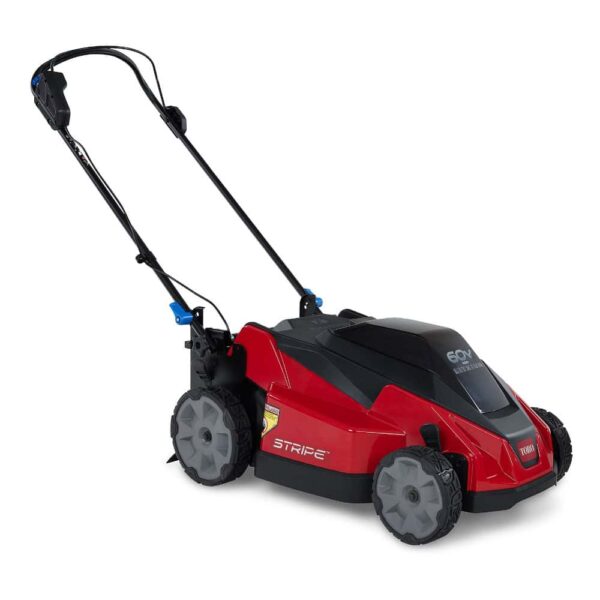 Stripe 60-volt Max 21-in Cordless Push Lawn Mower 4 Ah (1 Batteries and Charger Included) - Image 10