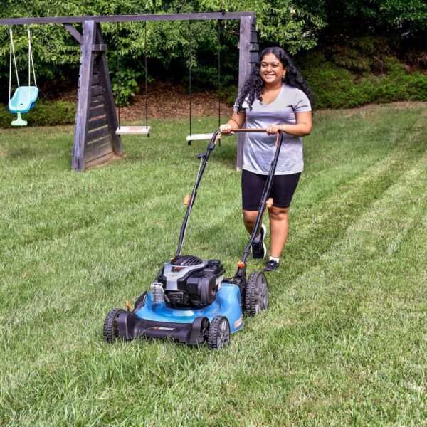 SENIX LSPG-M7 140-cc 21-in Gas Push Lawn Mower with Briggs and Stratton Engine - Image 9