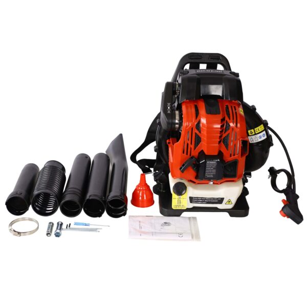 Maocao Hoom Gas Backpack Leaf Blower 4-cycle 750-CFM 192-MPH Medium-duty Leaf Blower - Image 3