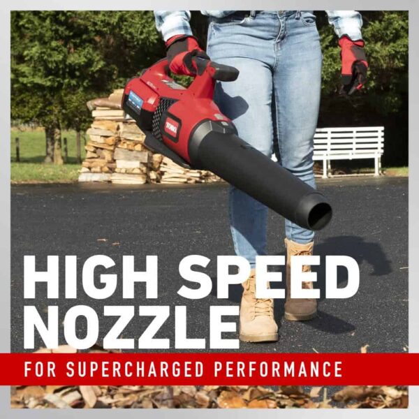 Flex-Force 60-volt Max 605-CFM 157-MPH Battery Handheld Leaf Blower 4 Ah (Battery and Charger Included) - Image 6