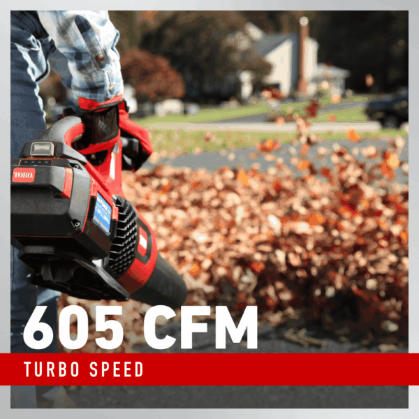 Flex-Force 60-volt Max 605-CFM 157-MPH Battery Handheld Leaf Blower 4 Ah (Battery and Charger Included) - Image 5