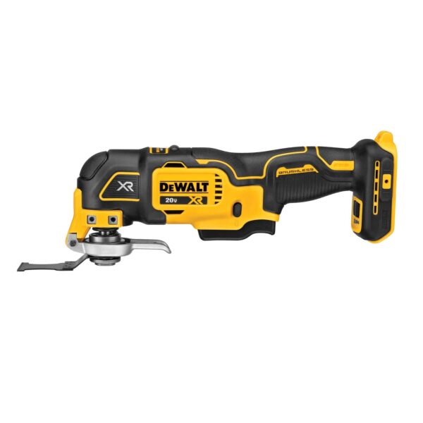 DCS356B Cordless Brushless 20-volt Max Variable Speed Oscillating Multi-Tool Kit