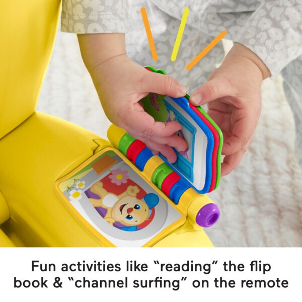 Fisher-Price Laugh   Learn Smart Stages Chair Musical Toddler Toy, Yellow - Image 5