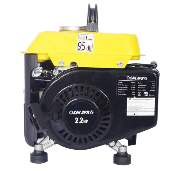 Xspracer Xspracer 800-Watt Single Fuel (Gasoline) Portable Generator - Image 2