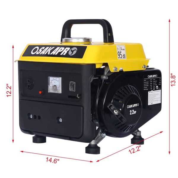 Xspracer Xspracer 800-Watt Single Fuel (Gasoline) Portable Generator - Image 9