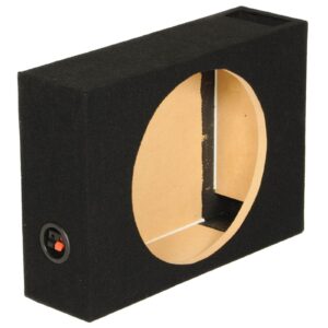 SHALLOW110 Single 10 Inch Vented Shallow Subwoofer Sub Box Enclosure