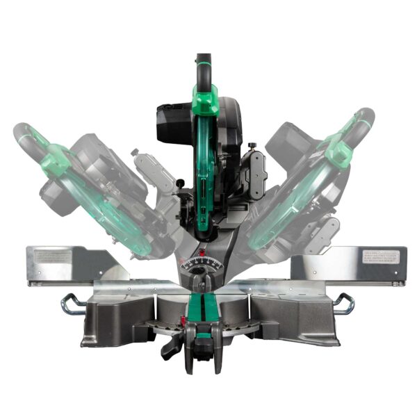 HPT C12RSH3M 12-in 15-Amp Dual Bevel Sliding Compound Corded Miter Saw - Image 5