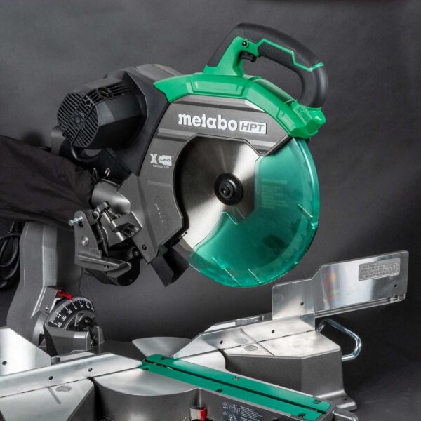 HPT C12RSH3M 12-in 15-Amp Dual Bevel Sliding Compound Corded Miter Saw - Image 19