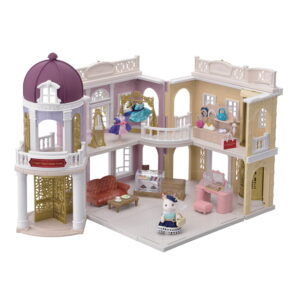 Town Series Grand Department Store Gift Set, Fashion Dollhouse Playset with Figure, Shops and Accessories