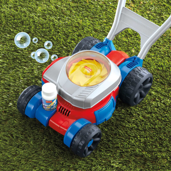 Fisher-Price Bubble Mower with Realistic Sounds, Push and Pull - Image 4