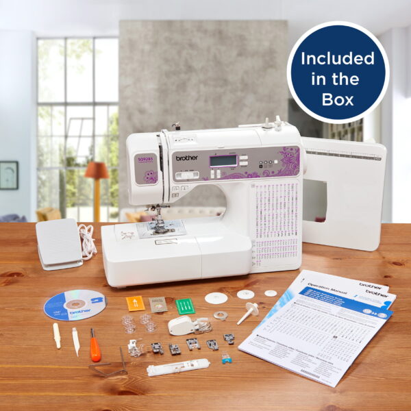 Brother SQ9285 Computerized Sewing and Quilting hine with Wide Table - Image 8