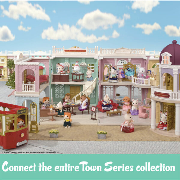Town Series Grand Department Store Gift Set, Fashion Dollhouse Playset with Figure, Shops and Accessories - Image 7