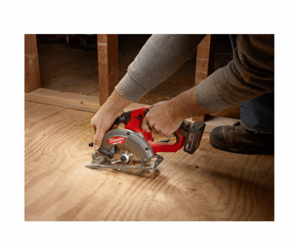 2530-20-48-11-2440 M12 FUEL 12V Lithium-Ion Brushless 5-3/8 in. Cordless Circular Saw with 4.0 Ah M12 Battery - Image 8