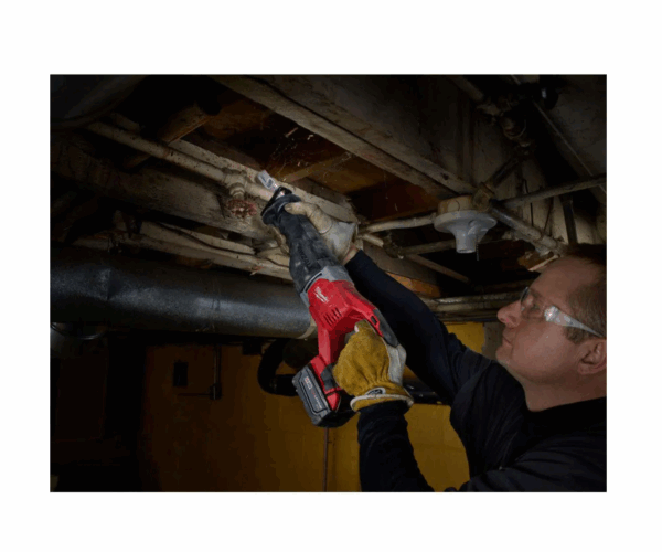 Reciprocating Saw 2621-20-48-59-1850 M18 18V Lithium-Ion Cordless SAWZALL with M18 Starter Kit (1) 5.0Ah Battery and Charger - Image 8