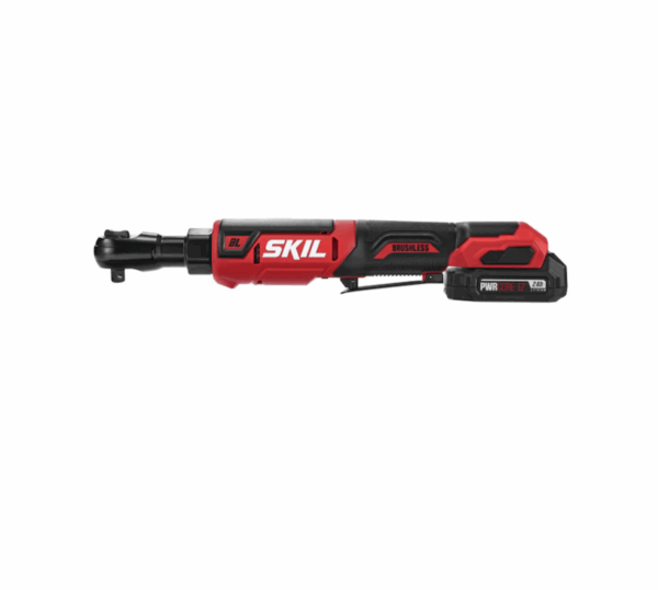 PWR CORE 12 Brushless 12V 3/8 Inch Ratchet Wrench Kit Includes 2.0Ah Lithium Battery and PWR JUMP Charger, RW5763A-10 - Image 2