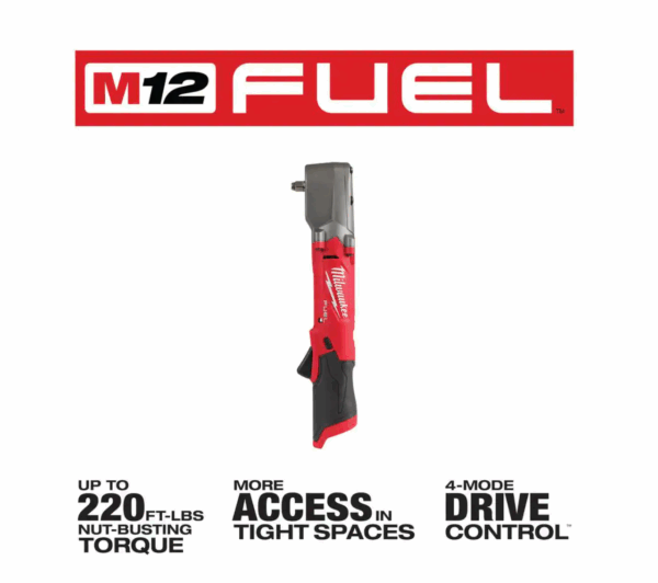 2554-20-2564-20-2567-20 M12  12V Li-Ion Brushless Cordless  3/8 in. Impact Wrench w/Right Angle Impact Wrench   High Speed Ratchet - Image 8