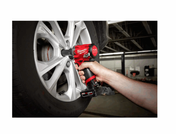 2555-22-49-66-7011 M12 FUEL 12V Cordless Brushless Stubby 1/2 in. Impact Wrench Kit with 1/2 in. Drive SAE Deep Socket Set (12-Piece) - Image 8