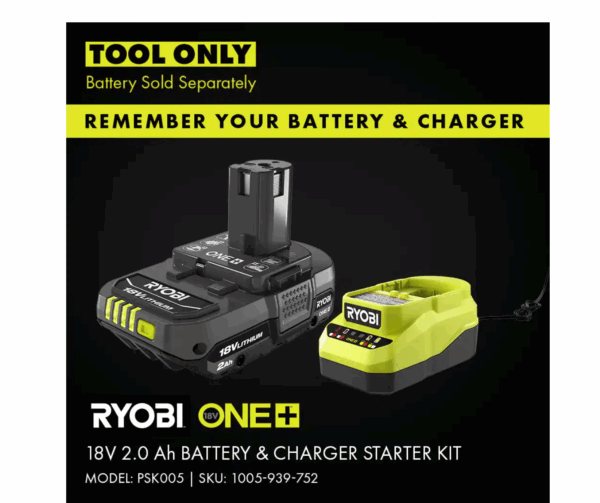 P235AB ONE+ 18V Cordless 1/4 in. Impact Driver (Tool Only) - Image 7