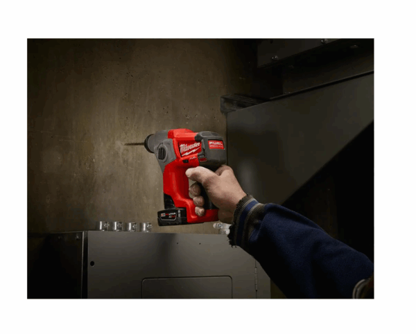 2416-21XC M12 FUEL 12V Lithium-Ion Brushless Cordless 5/8 in. SDS-Plus Rotary Hammer Kit with One 4.0Ah Battery and Bag - Image 8