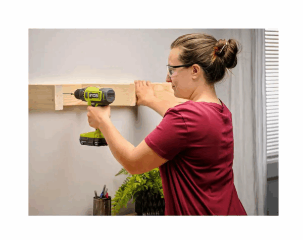 PCL206K1 ONE+ 18V Cordless 1/2 in. Drill/Driver Kit with (1) 1.5 Ah Battery and Charger - Image 8
