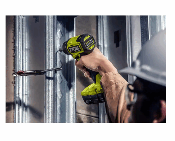 PSBID01K-PSBRS01B ONE+ HP 18V Brushless Cordless Compact 1/4 in. Impact Driver and One-Handed Recip Saw Kit with (2) Batteries, Charger - Image 8