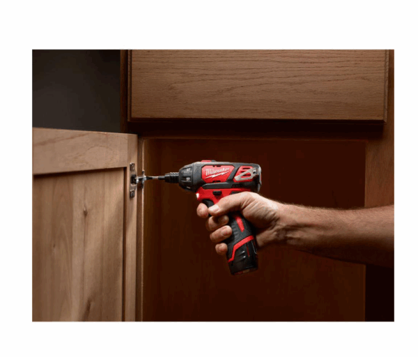 M12 12V Lithium-Ion Cordless 1/4 in. Hex Screwdriver Kit w/ SHOCKWAVEImpact Duty Driver Alloy Steel Bit Set (50-Pc) - Image 8