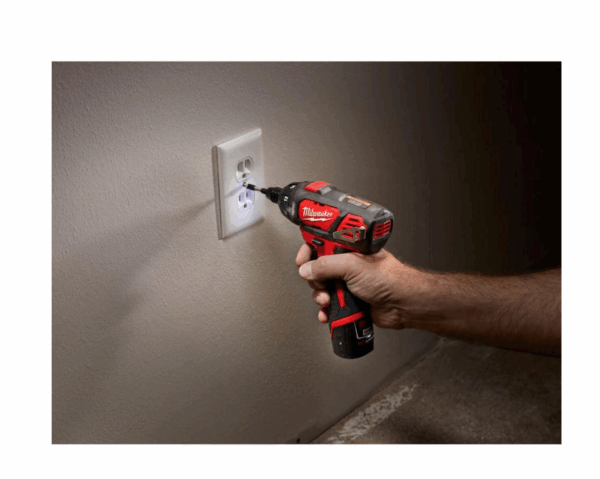 2401-22-2367-20 M12 12-Volt Li-Ion Cordless 1/4 in. Hex Screwdriver Kit w/ M12 Service   Repair 700 Lumens Flood Light w/ USB Charging - Image 8