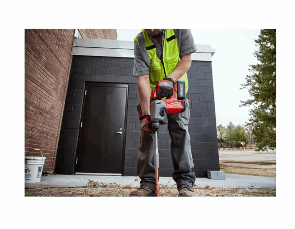 2912-20 M18 FUEL 18V Lithium-Ion Brushless Cordless 1 in. SDS-Plus Rotary Hammer (Tool-Only) - Image 8