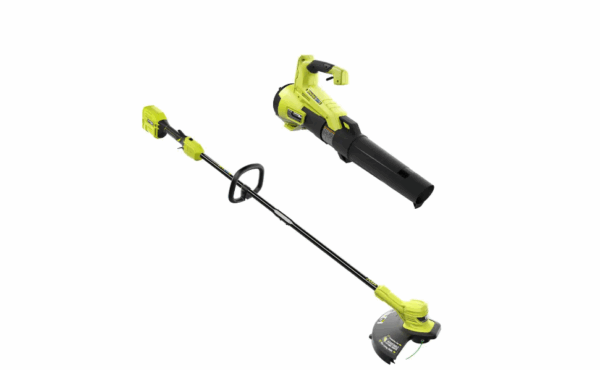 P20121VNM ONE+ HP 18V Brushless Cordless Battery String Trimmer and Leaf Blower Combo Kit with 4.0 Ah Battery and Charger - Image 8