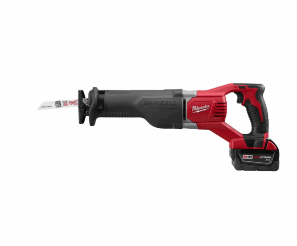 2621-21 M18 18V Lithium-Ion Cordless SAWZALL Reciprocating Saw W/(1) 3.0Ah Batteries, Charger, Hard Case - Image 8