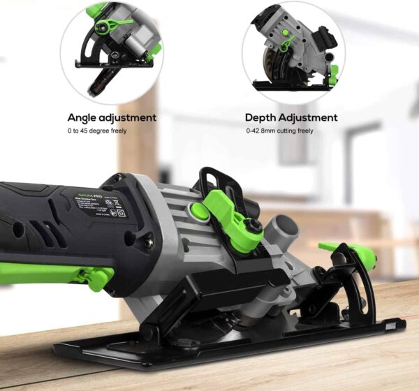 GALAX PRO 20V 4-1/2  Cordless Circular Saw - Image 4