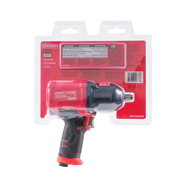 1/2 in. Air Impact Wrench 750 ft/lb - Image 2