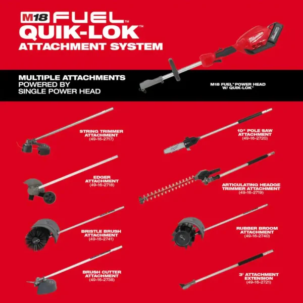 49-16-2741 M18 FUEL QUIK-LOK Bristle Brush Attachment - Image 4