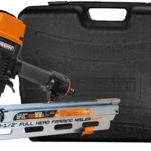 Full Round Head, include plastic Case 3.5-in 21-Degree Pneumatic Framing Nailer