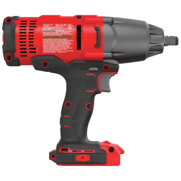 CMCF900B V20 Cordless Impact Wrench, 1/2 inch, Bare Tool Only - Image 3