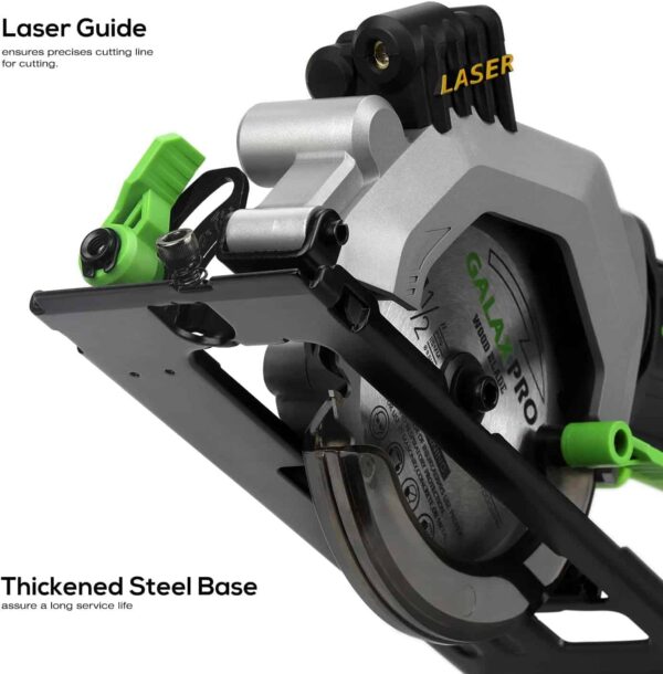 GALAX PRO 20V 4-1/2  Cordless Circular Saw - Image 5