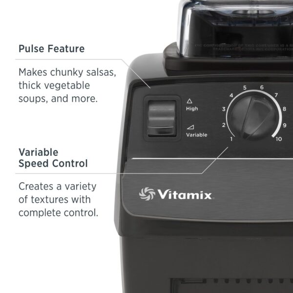 Vitamix 5200 Blender, Professional-Grade, Container, Self-Cleaning 64 oz, Black/Grey - Image 8