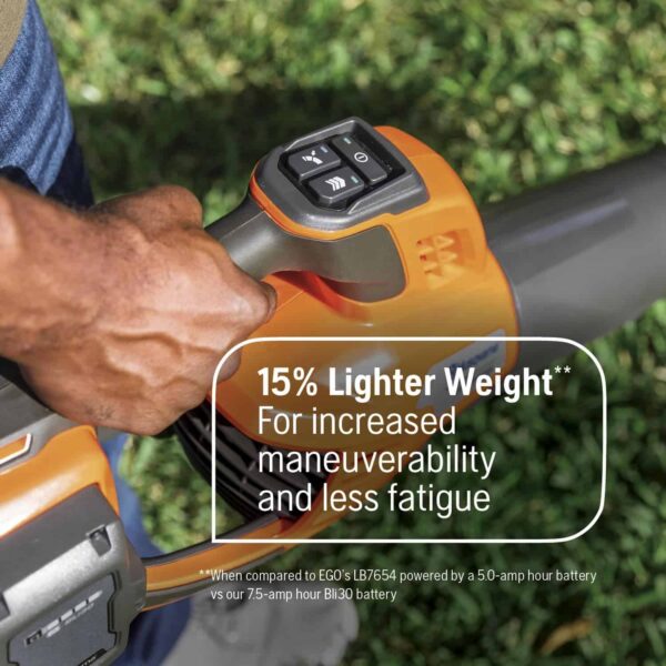 Leaf Blaster 350iB Battery Powered Cordless Leaf Blower, 200-MPH 800-CFM Battery Leaf Blower - Image 8