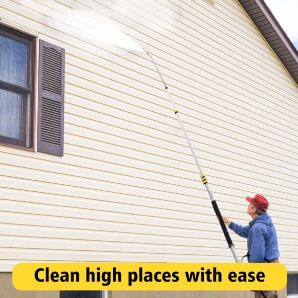 JANZ 24 FT Pressure Washer Telescoping Wand - Image 2